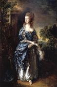 Thomas Gainsborough The hon.frances duncombe oil painting